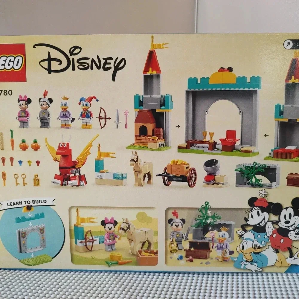 Lego Disney 10780 Mickey and Friends Castle Defenders NWT Building Toy Set